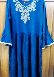 Anarkali Type Dress For Girls Size XL(Midi Length)