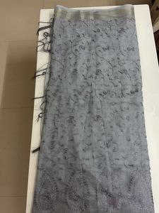 Elegant Grey Saree