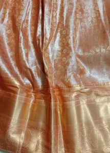Elegant Brocade Ethnic Skirt wuth aari work blouse