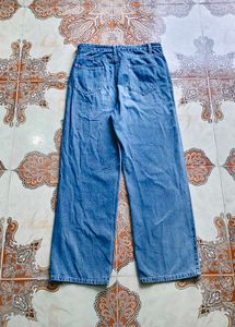 Classic Blue Wide Leg Jeans