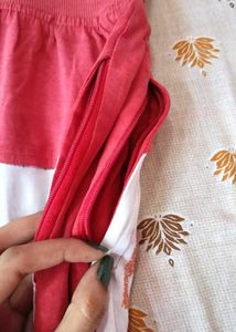 Cute Red &amp; White Shorts