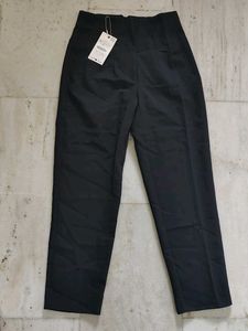 Chic Black High-Waisted Trousers