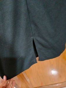 Chic Black Puff Sleeve Dress🩷