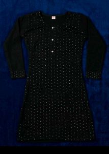 Elegant Black Kurta Set with Dupatta