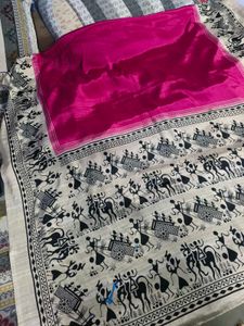 Stunning Ethnic Saree with Unique Print