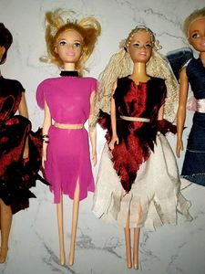 Set of 5 Fashion Dolls