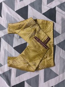 Elegant Brocade Blouse