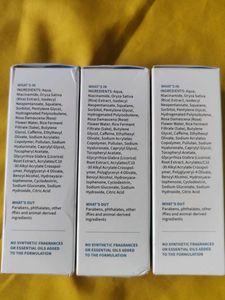3 get 2 free Plum Rice Water &amp; Niacinamide Serum