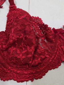 Red Lace Bra &amp; Panty Set