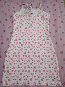Floral Print Mini Dress