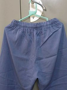 COMBO PANT Light Blue Butterfly Embroidered Pants