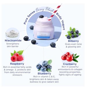 Pure Sense Berry Blast Body Yogurt
