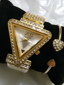 Guess Embellished Watch
