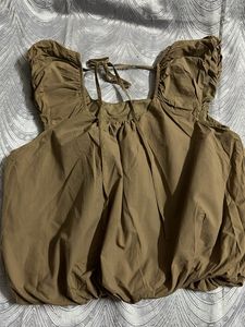 Trendy Ruched Balloon Top
