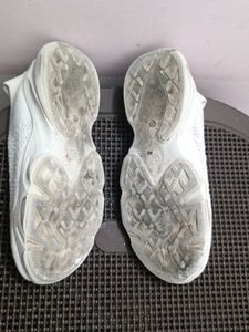 White Sparkle Shoes For Girls