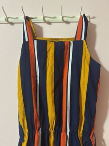 Striped Midi Dress