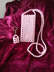 Handmade Mobile Sling With Key Chain