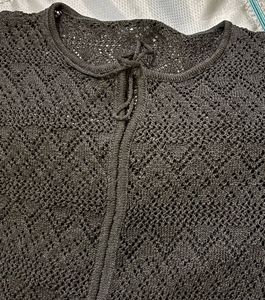 cute crochet knit top