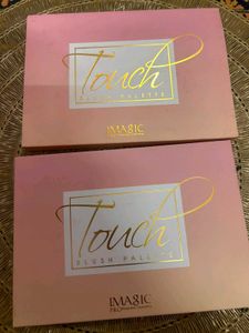 Professional Makeup Brush Set &amp; Blush Palette