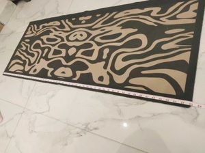 Abstract Patterned Area Rug RUNNER