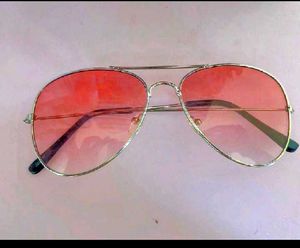 Aviator Sunglasses Pink Tint