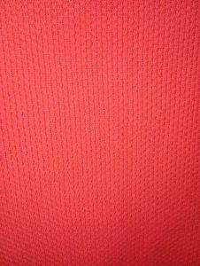 UCB Men's Red Textured knitted tshirt