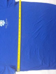 Ted Baker iiMqen's Royal Blue Graphic T-Shirt