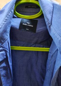 Hush Puppies Blue Casual Shirt