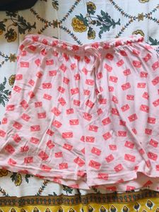 Cute Pink Pajama Shorts Set