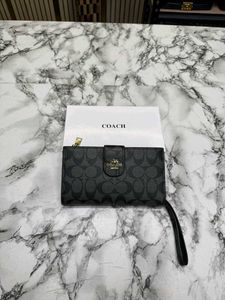 Coach Signature Canvas Wallet