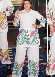 Embroidered Kurta Pant Set