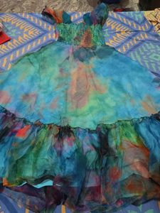 Bohemian Tie-Dye light weight Maxi Dress