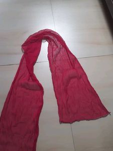 Beautiful Red Floral Kurta Set with Dupatta