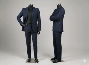 Navy Blue Suit - Formal Elegance