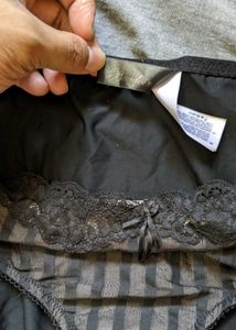 Black Bra and Panties Combo Set