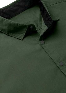 Premium Olive Green Formal Shirt for Men | Full Sl