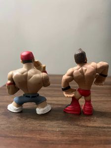 Rare WWE Rumblers Figures John Cena &amp; The Miz