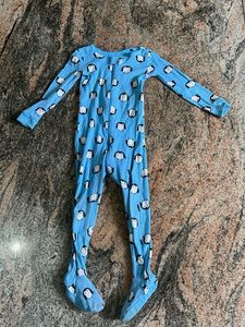Cute Penguin Footed Pajamas