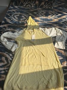 Hoodie Dress - Casual Comfort