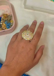 Sparkling Statement Ring