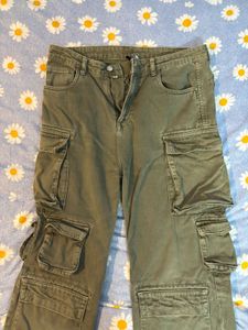 Olive green Cargo Pants
