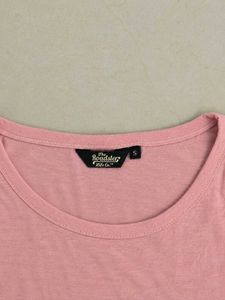 Cute Pink Cold Shoulder Top