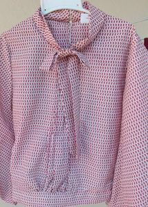 Chic Vintage Blouse and Pants Set