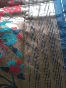 Muniya pattern  Saree