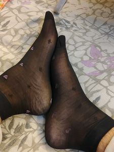 Cute Polka Dot Sheer Socks