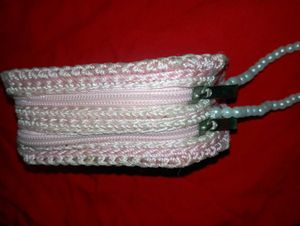 Beaded Pearls Clutch