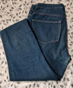 Skinny Regular Waist Ankle Jeans By H&amp;M