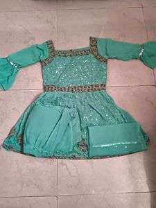 Elegant Embroidered Ethnic Dress