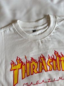 Thrasher Magazine Flame Logo baby tee