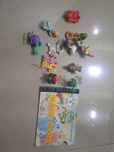 Assorted Fun Kid's Toys & Keychains